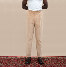 Load image into Gallery viewer, Tailored Corduroy Trouser - Beige
