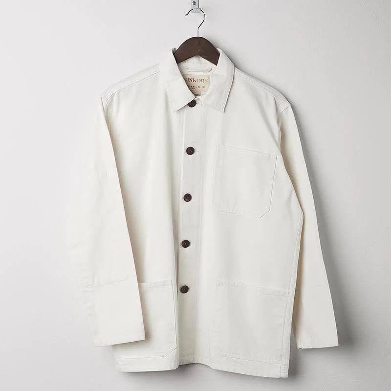 3001 Buttoned Overshirt - Cream