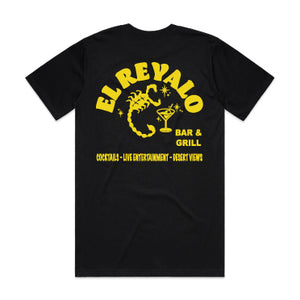 El Reyalo Bar & Grill T-Shirt - Black Yellow