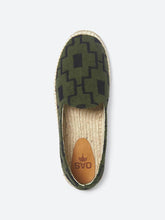 Load image into Gallery viewer, Espadrilles - Green Machu Terry
