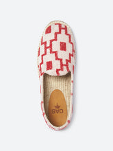 Load image into Gallery viewer, Espadrilles - White Machu Terry

