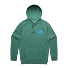 Load image into Gallery viewer, Globe Logo Hoodie - Washed Teal Sky

