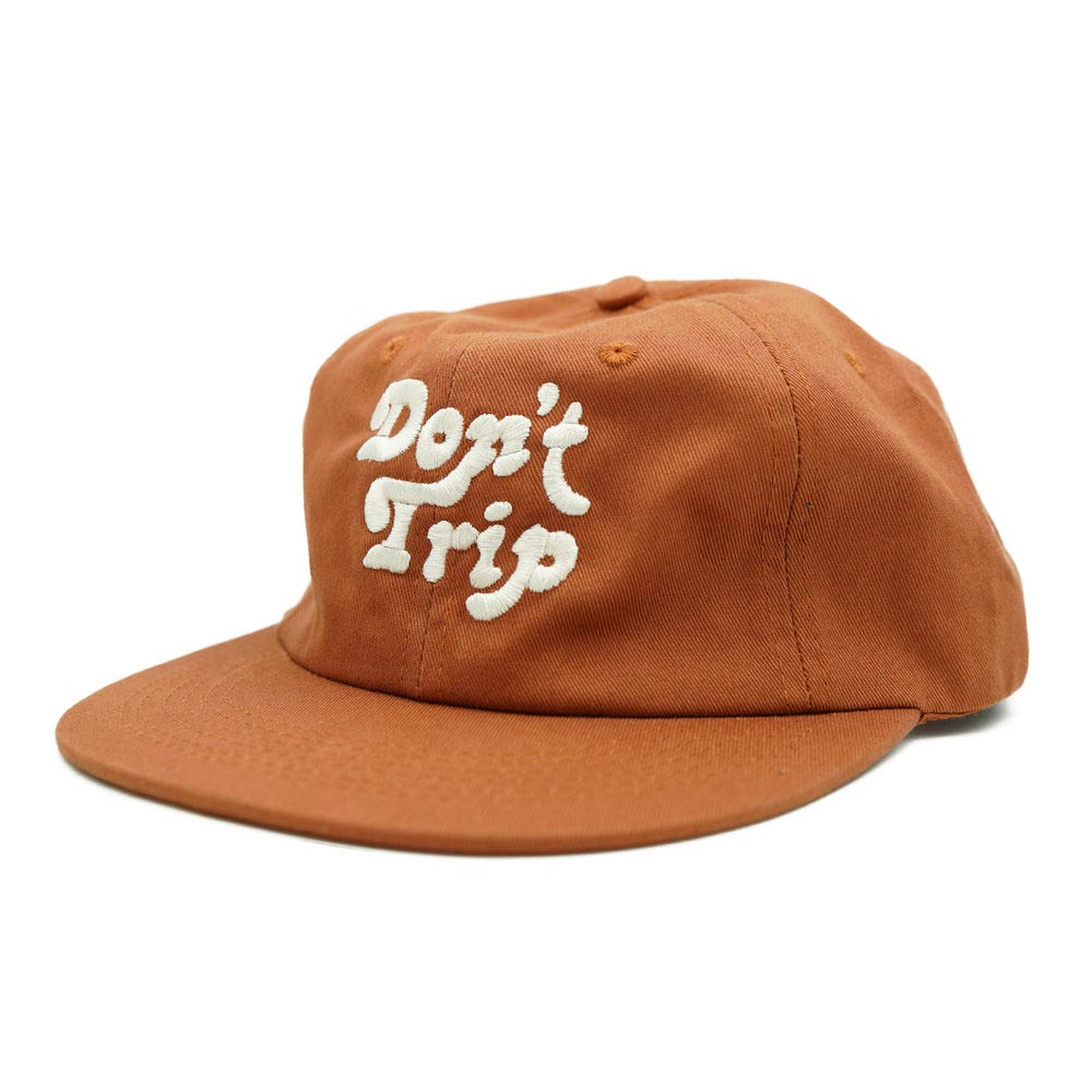 Don't Trip Strapback Hat - Rust