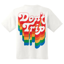 Load image into Gallery viewer, Don&#39;t Trip Drip Kids Tee - Rainbow
