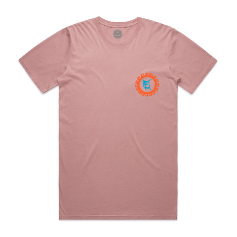 Marlin Wave T-Shirt - Bleach Rose