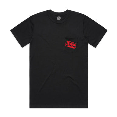 Matchbox Logo Pocket T-Shirt - Black