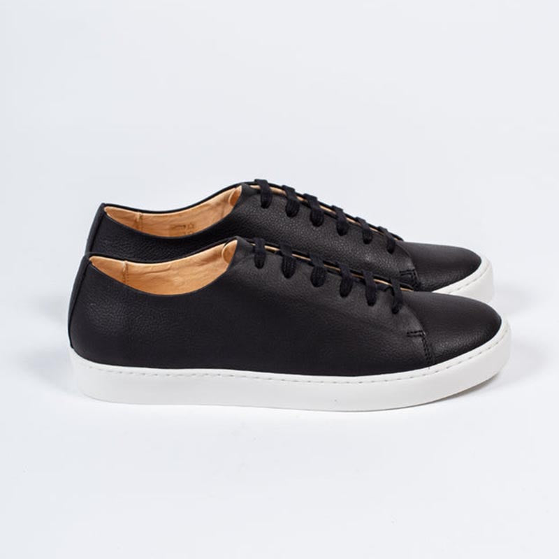 Oak Sneaker - Black Leather