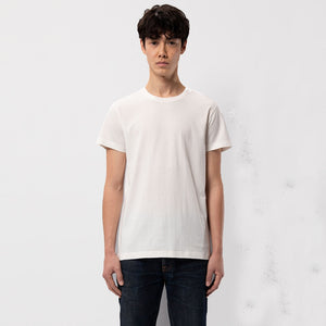 Organic Crew Neck T-Shirt - Off White