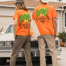 Load image into Gallery viewer, Two Palms T-Shirt - Orange
