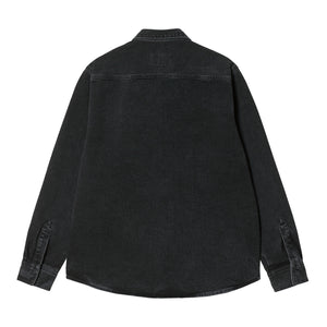 Salinac Shirt Jacket - Black Stone Washed