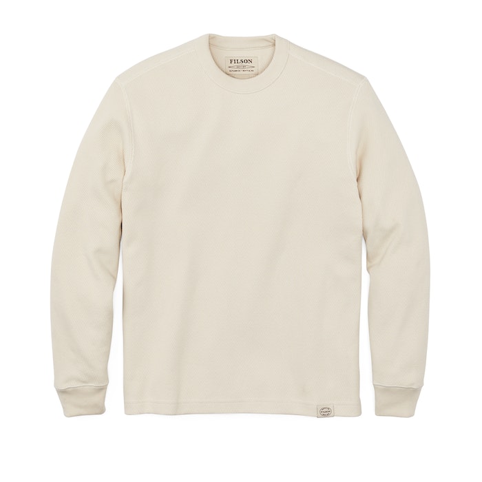 Waffle Knit Crew - Sand