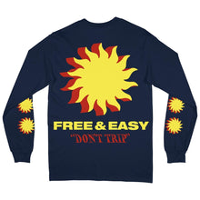 Load image into Gallery viewer, Sun Shadow LS T-Shirt - Navy
