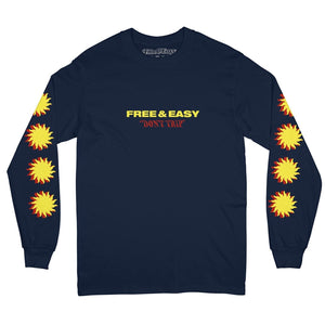 Sun Shadow LS T-Shirt - Navy