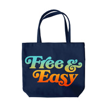 Load image into Gallery viewer, Free &amp; Easy Don&#39;t Trip Tote Bag - Navy
