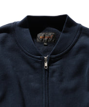 Load image into Gallery viewer, Zip Sweat Bomber - Navy
